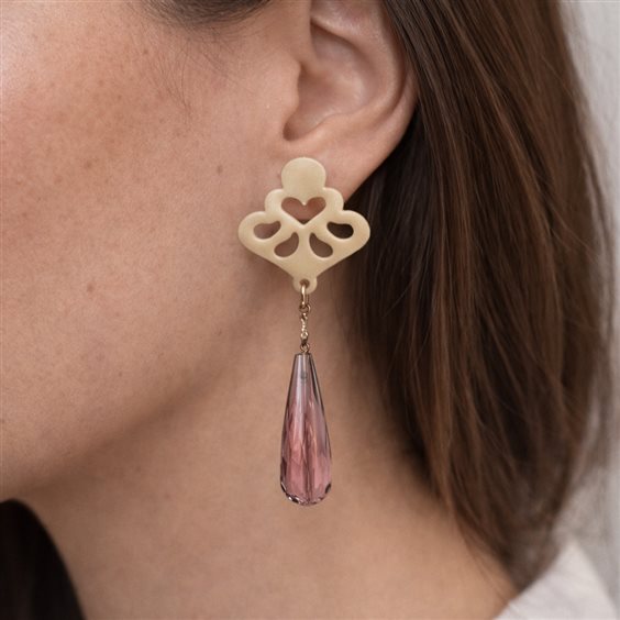 Boucles d'oreilles Rosso Prezioso Femme in Résine ER-0671 - ER-0671